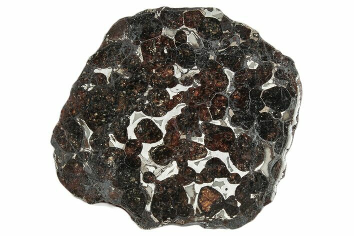 Sericho Pallasite Meteorite ( g) Slice - Kenya #346469